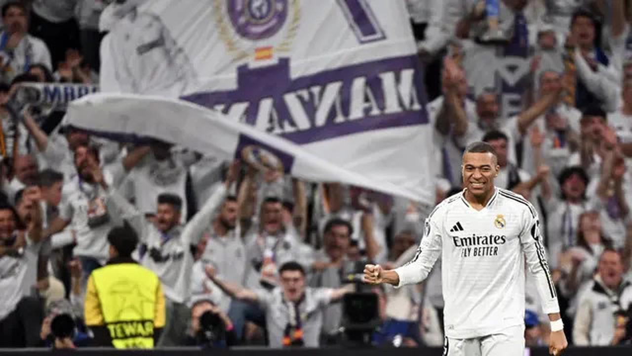 TIga Gol Kylian Mbappe Singkirkan Manchester City dari Liga Champions 2024/2025