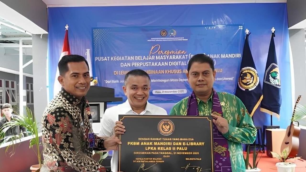 LPKA Palu Perkuat Pendidikan Anak Binaan dengan PKBM Mandiri dan Perpustakaan Digital