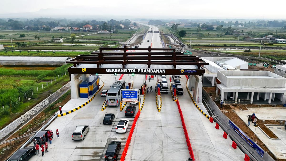 Tol Solo-Yogyakarta Tembus Purwomartani saat Mudik Lebaran 2025