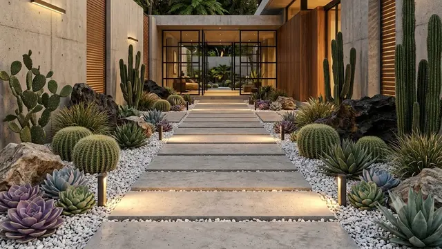 Taman Kering di Sepanjang Jalan Setapak