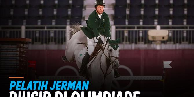 VIDEO: Pelatih Jerman Diusir dari Olimpiade karena Ketahuan Pukul Kuda