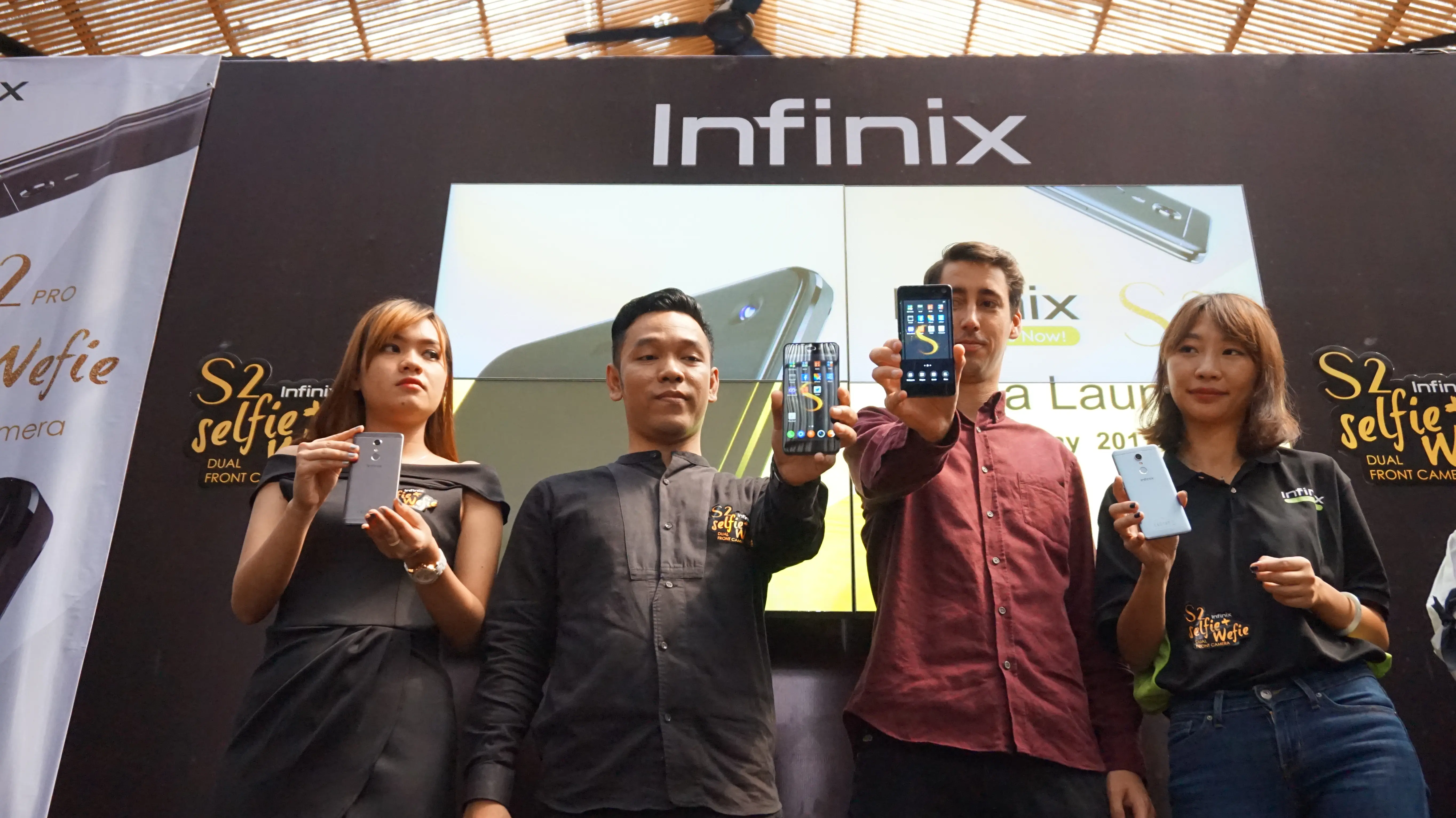 Peluncuran Infinix S2 Prodi Jakarta, Rabu (3/5/2017). (Liputan6.com/Agustin Setyo Wardani)