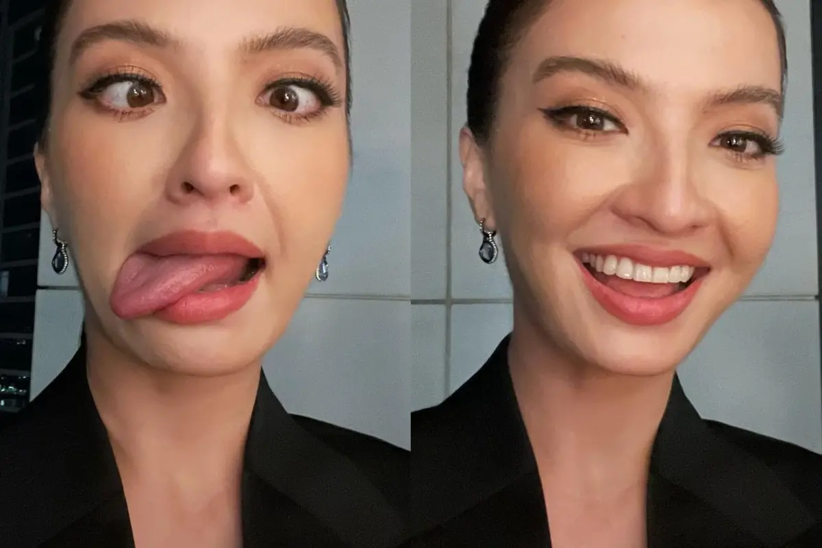 Potret Ekspresi Raline Shah