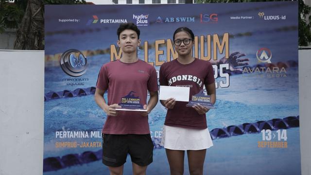 2 Rekornas Renang Pecah di Millennium Cup Sprint Challenge 2025