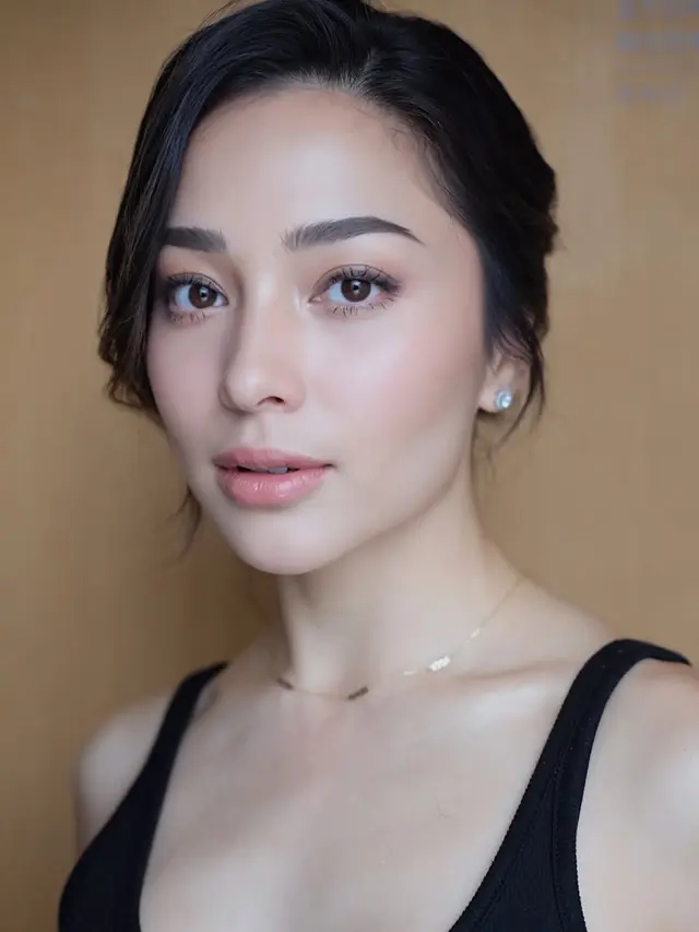 Potret Nikita Willy Tampil Elegan dengan Makeup Super Minimalis Karya Ryan Ogilvy