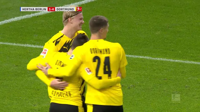 Berita video, Erling Haaland cetak 4 gol saat Borussia Dortmund melawan Hertha Berlin di Bundesliga pekan ke-8