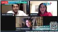 PPI menggandeng Staf Khusus (Stafsus) Menteri Pemuda dan Olahraga RI, Alia Noorayu Laksono dan komika Panji Pragiwaksono, dalam acara Inspiring Talk secara live streaming di RCTI pada Minggu (19/4).