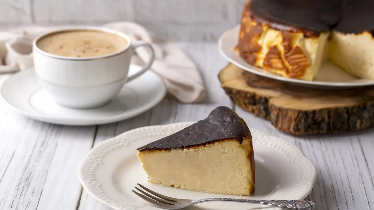 Resep burnt cheesecake low budget