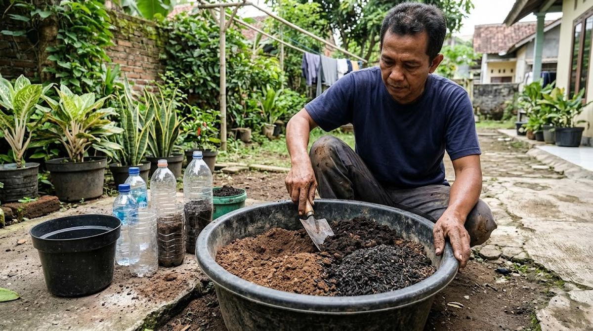 Meracik Media Tanam yang Kaya Nutrisi