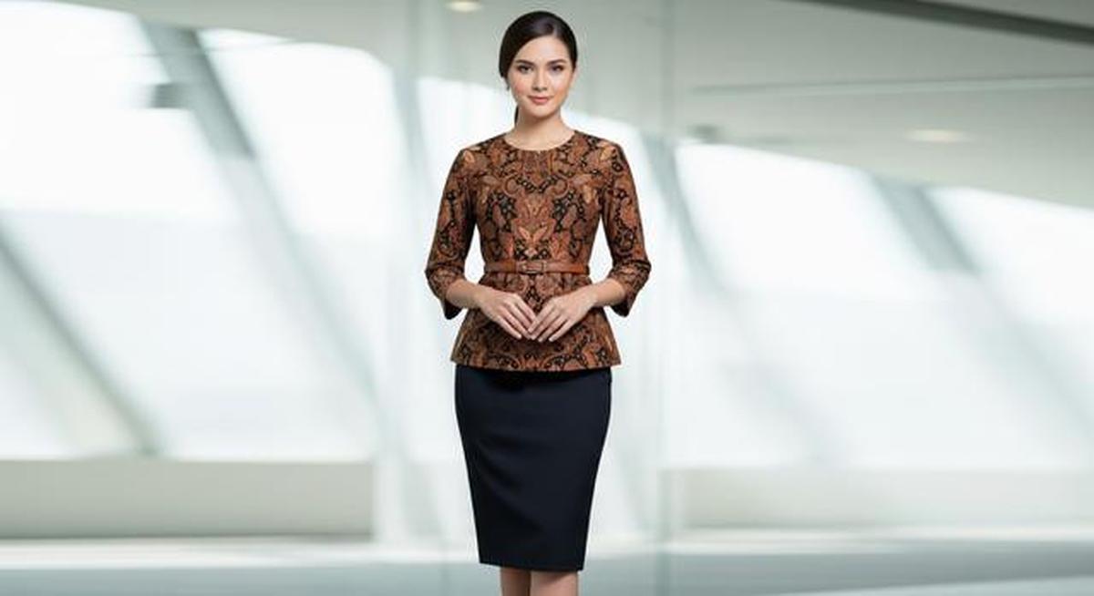 8 Model Atasan Batik Kantor 2026, Pilihan Stylish untuk Tampilan Profesional dan Tetap Elegan