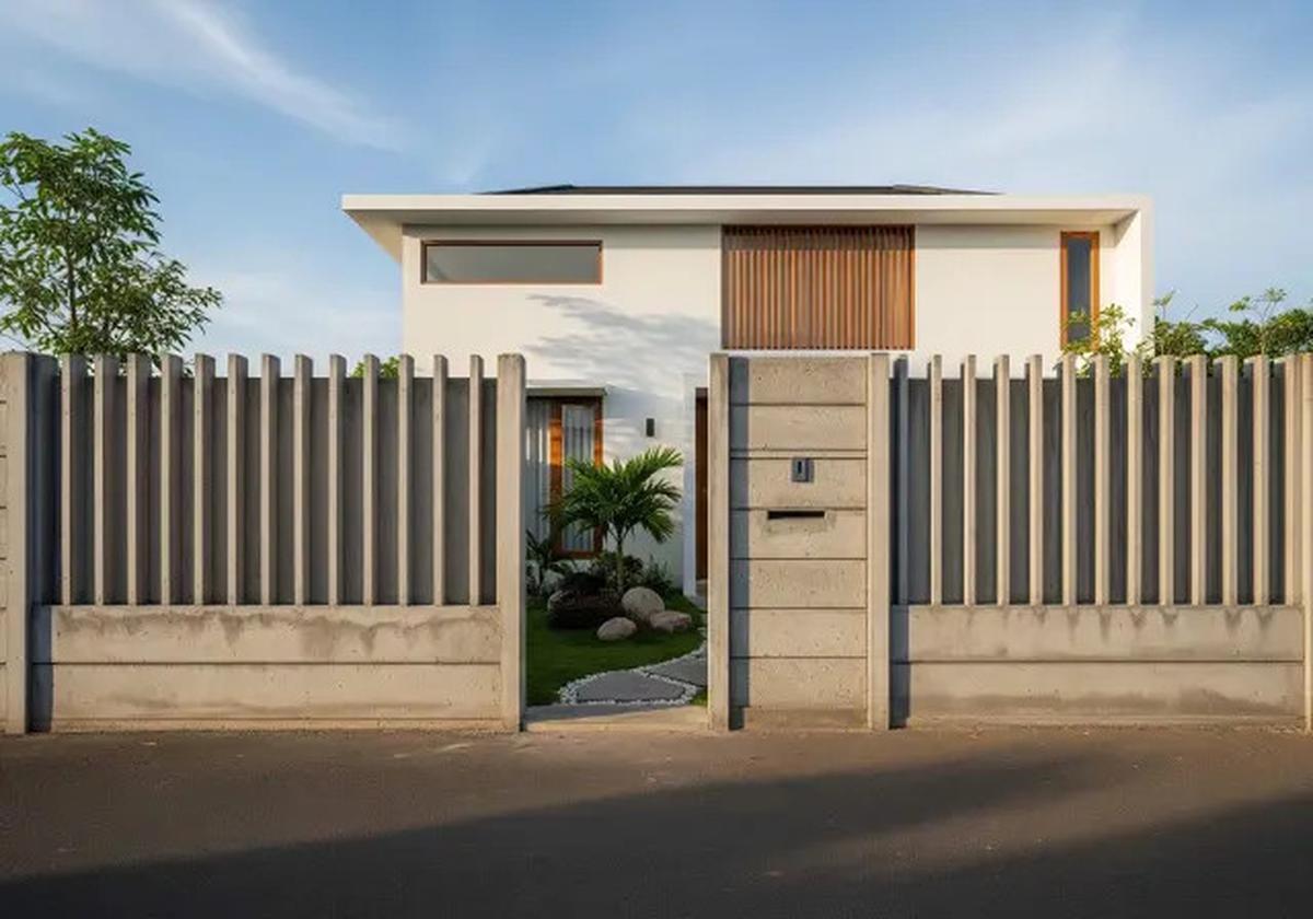 7 Desain Pagar Anti Debu Jalan Raya yang Estetik dan Fungsional, Rumah Tetap Sejuk dan Bersih