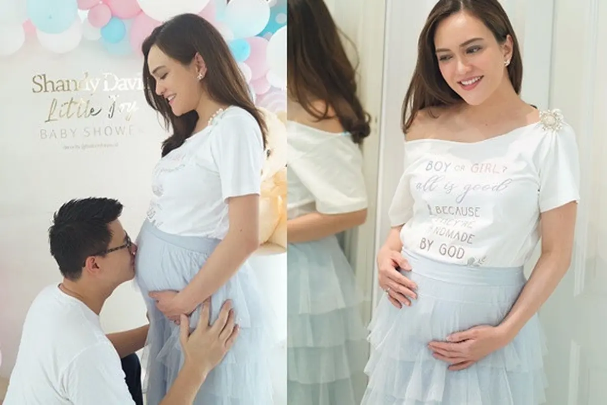 7 Potret Baby Shower Shandy Aulia, Sederhana dan Penuh Kehangatan
