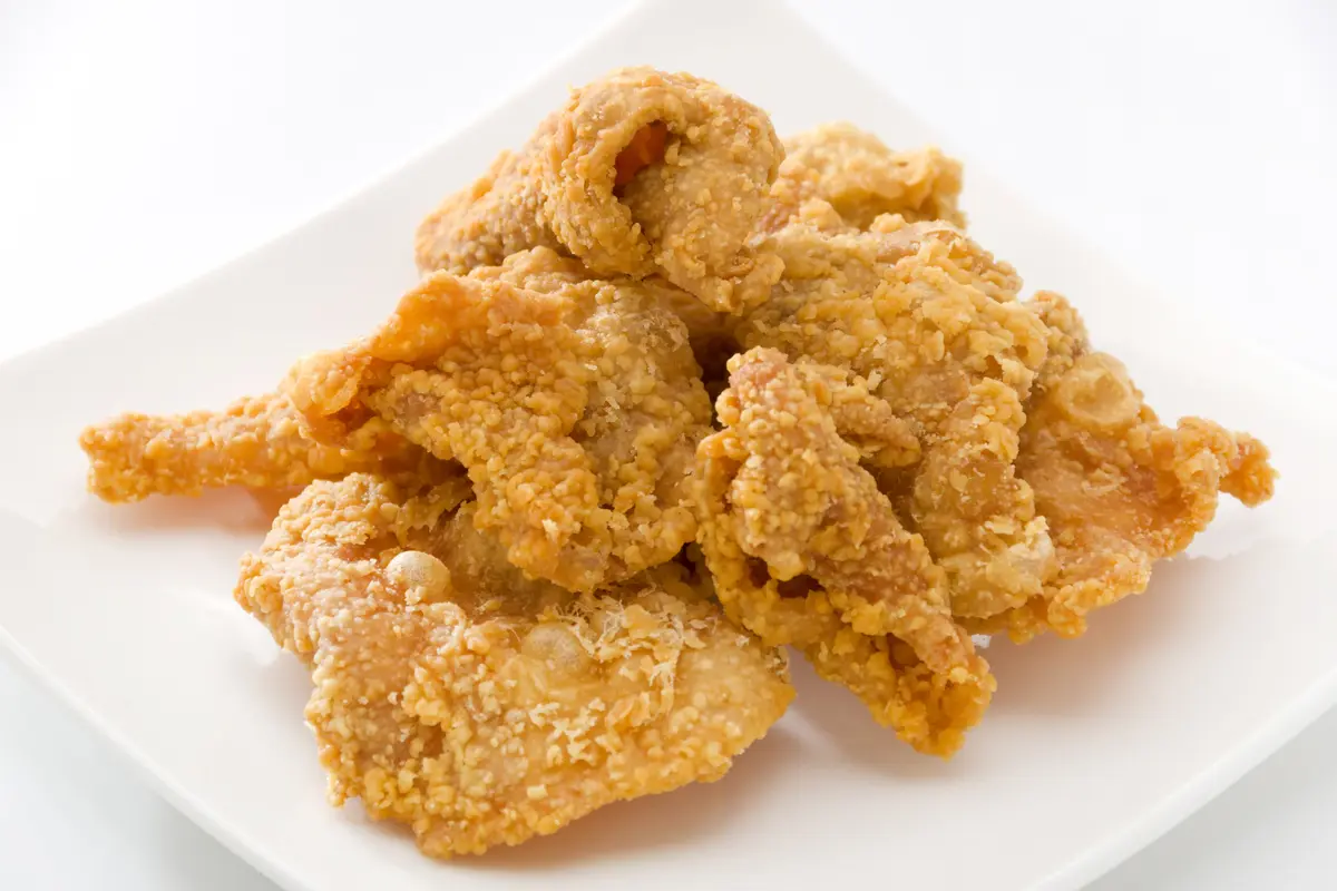 kulit ayam goreng