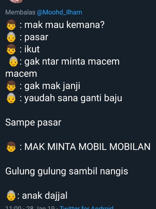 7 Cerita Kocak Warganet Ketika Disuruh Emak Ke Warung Kamu Gini Juga Enggak Citizen6 Liputan6 Com