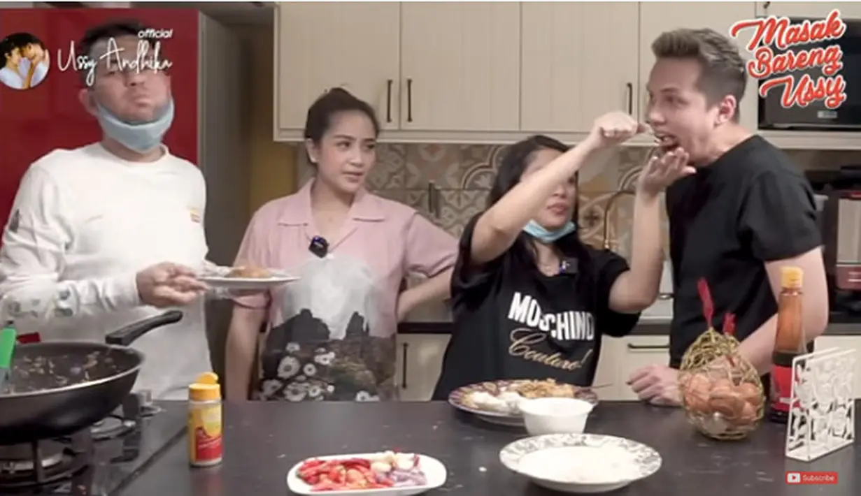 Nagita Slavina dan Ussy Sulistiawaty (Youtube/Ussy Andhika Official)