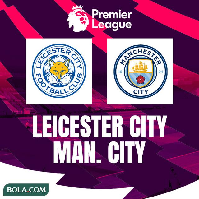 Premier League - Leicester City Vs Manchester City