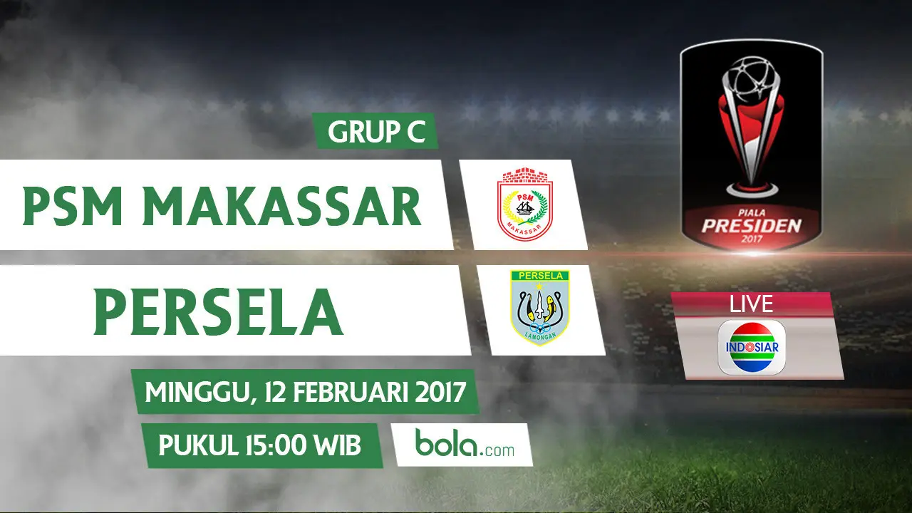 Piala Presiden 2017_PSM Makassar Vs Persela Lamongan (Bola.com/Adreanus Titus)