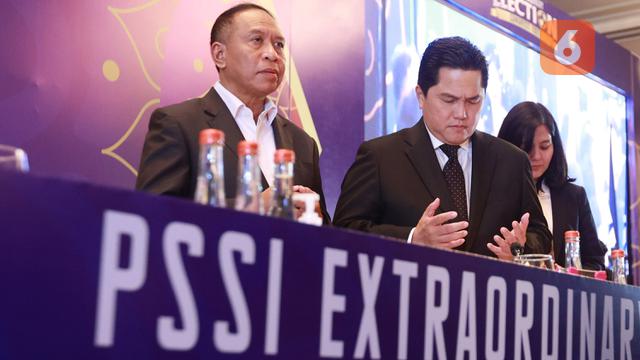 Erick Thohir Terpilih sebagai Ketua Umum PSSI dalam KLB PSSI 2023