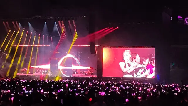 Konser Blackpink di GBK, Jakarta Pusat. ( Zulfa Ayu Sundari/ Liputan6.com)