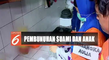 Tersangka Aulia awalnya membeli 30 butir obat tidur dan sarung tangan karet di apotek yang terletak di apartemen Kalibata City.