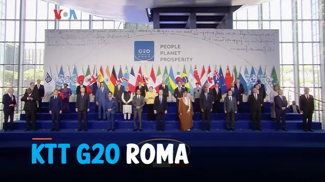 VIDEO: Peran Indonesia dan AS dalam KTT G20 di Roma