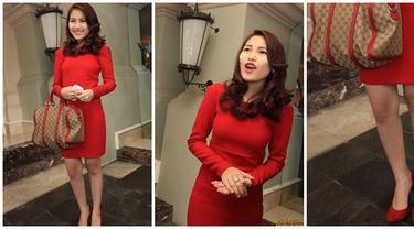 Inspirasi Fashion Korean Style Ala Ayu Ting Ting Beauty Fimela Com