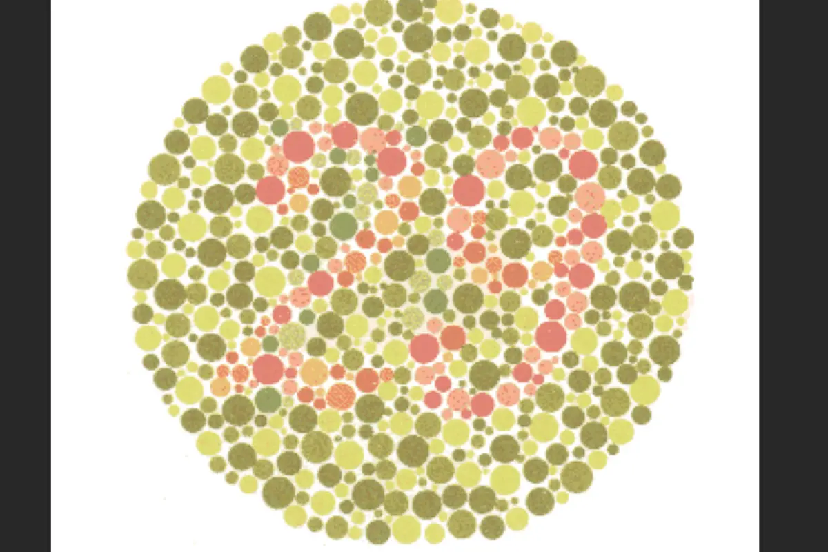 Tes buta warna Ishihara (Tangkapan layar challengetb.org)