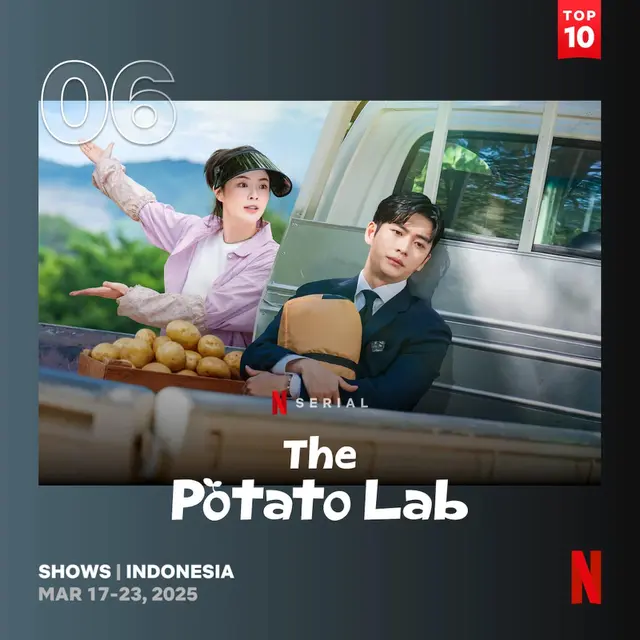 Rekomendasi Series Terlaris di Netflix Maret 2025. (sumber: netflix)
