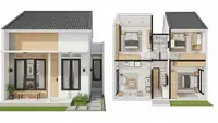 8 Inspirasi Desain Rumah 3 Kamar di Lahan Sempit, Solusi Fungsional dan Estetis