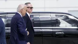 Presiden Joe Biden dinyatakan positif Covid-19 pada hari Rabu, kata Gedung Putih. (AP Photo/Susan Walsh)