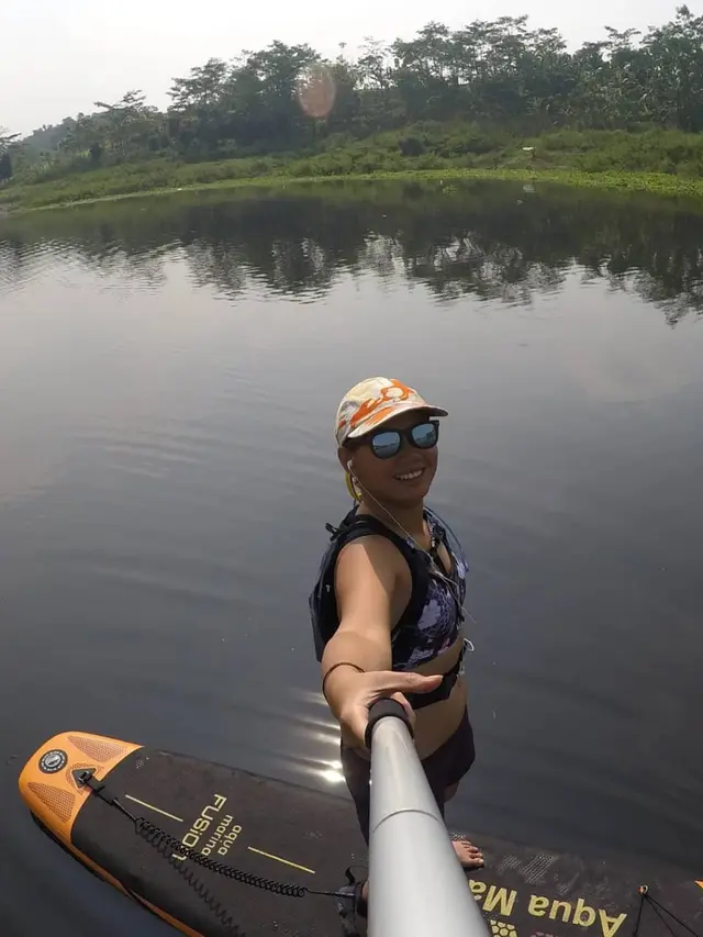 Catharina Jahja Tjahjana, atlet perempuan Stand Up Padle (SUP)