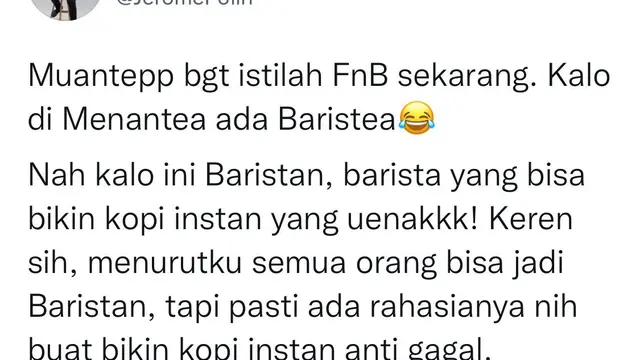 Jerome Polin komentari baliho raksasa yang dianggap typo,