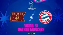 Ilustrasi Viking FK versus Bayern Munchen, Liga Champions. (Bola.com/AI)