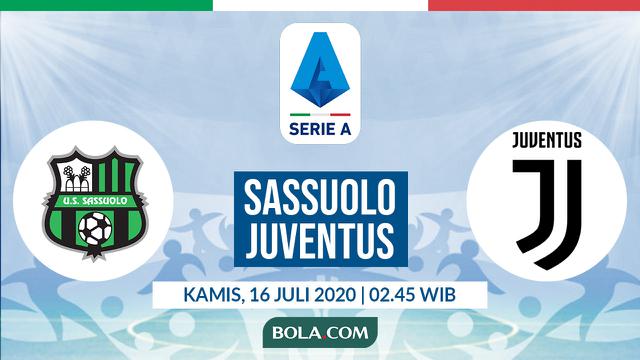 Link Live Streaming Sassuolo Vs Juventus Di Vidio Dunia Bola Com