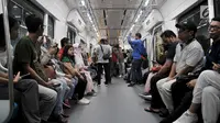 Menhub Imbau Warga Tertib Gunakan MRT Jakarta