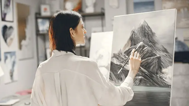 Ilustrasi seni lukis