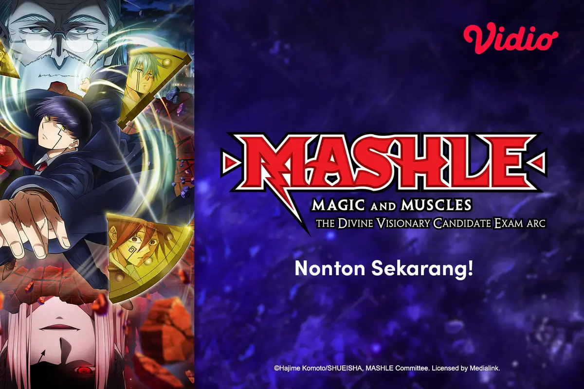Anime Mashle Magic and Muscles The Divine Visionary Candidate Exam Arc