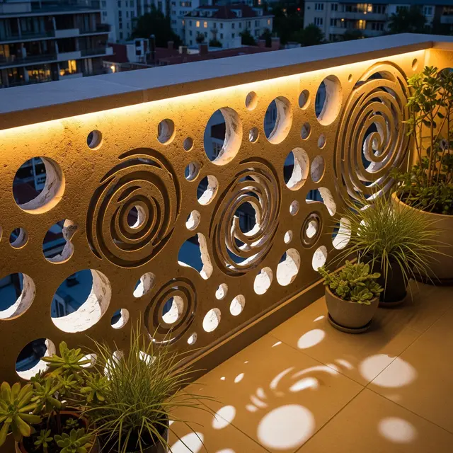 Ide Gambar Pembatas Balkon Rumah (Gemini AI)