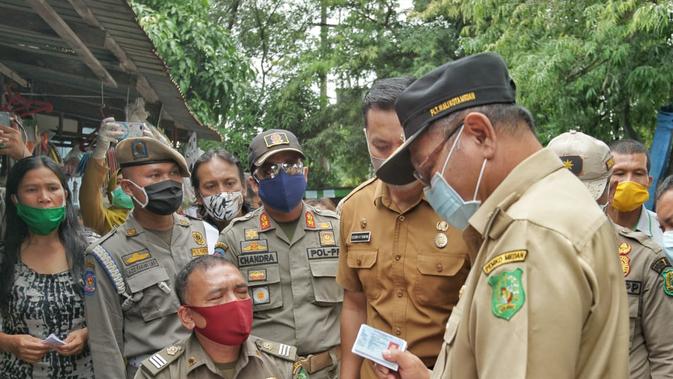 Razia akan dilakukan secara rutin. Untuk penyitaan KTP berlangsung selama 3 hari.