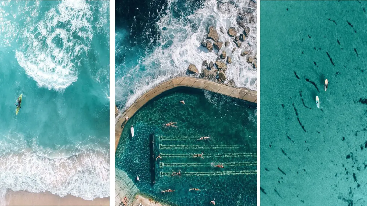 Hasil foto dengan drone
