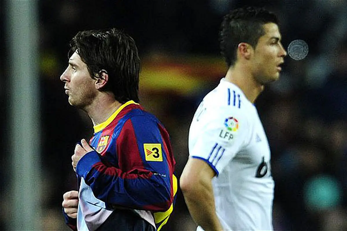 Cristiano Ronaldo dan Lionel Messi