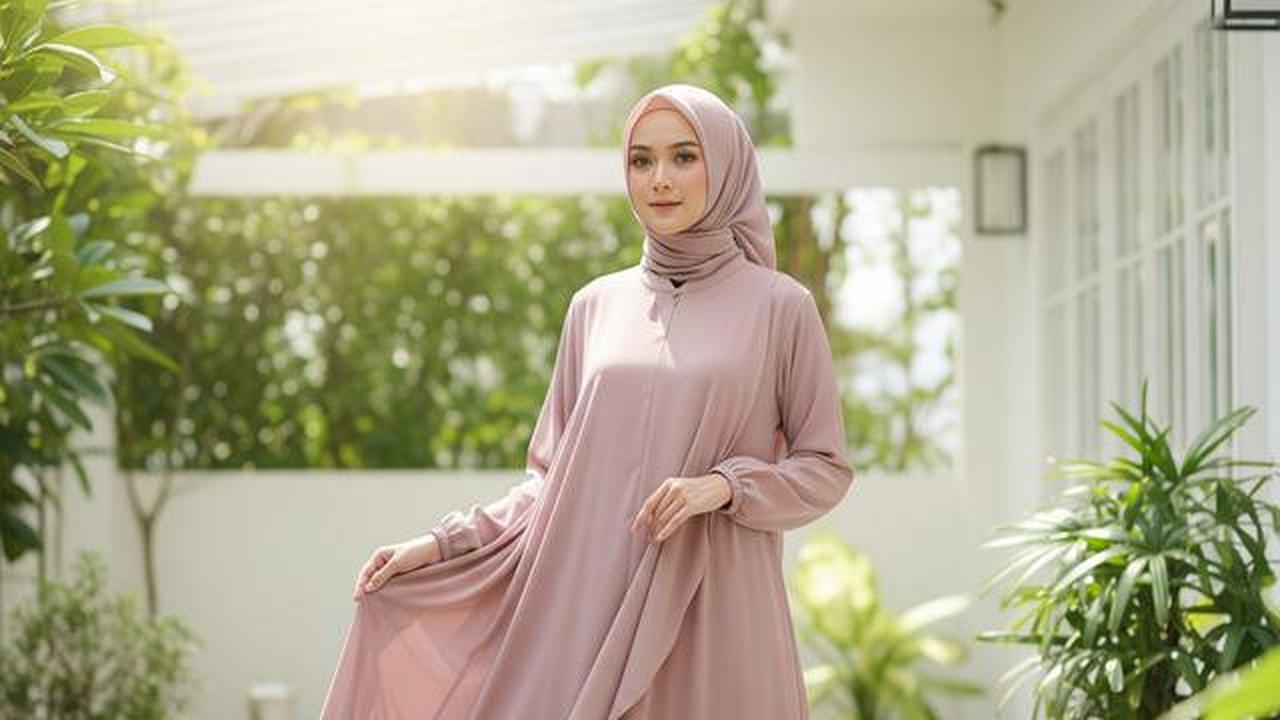 8 Model Gamis Longgar yang Tidak Panas dan Tetap Terlihat Anggun