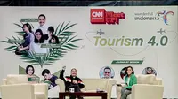 Menpar Ungkapkan Digital Tourism 4.0 Saat Media Visit Transmedia (foto: dok. Kemenpar)