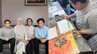 7 Potret Cindy Fatikasari Temani Anak Ikut Kelas Melukis, Berjuang Setahun Cari Kelas