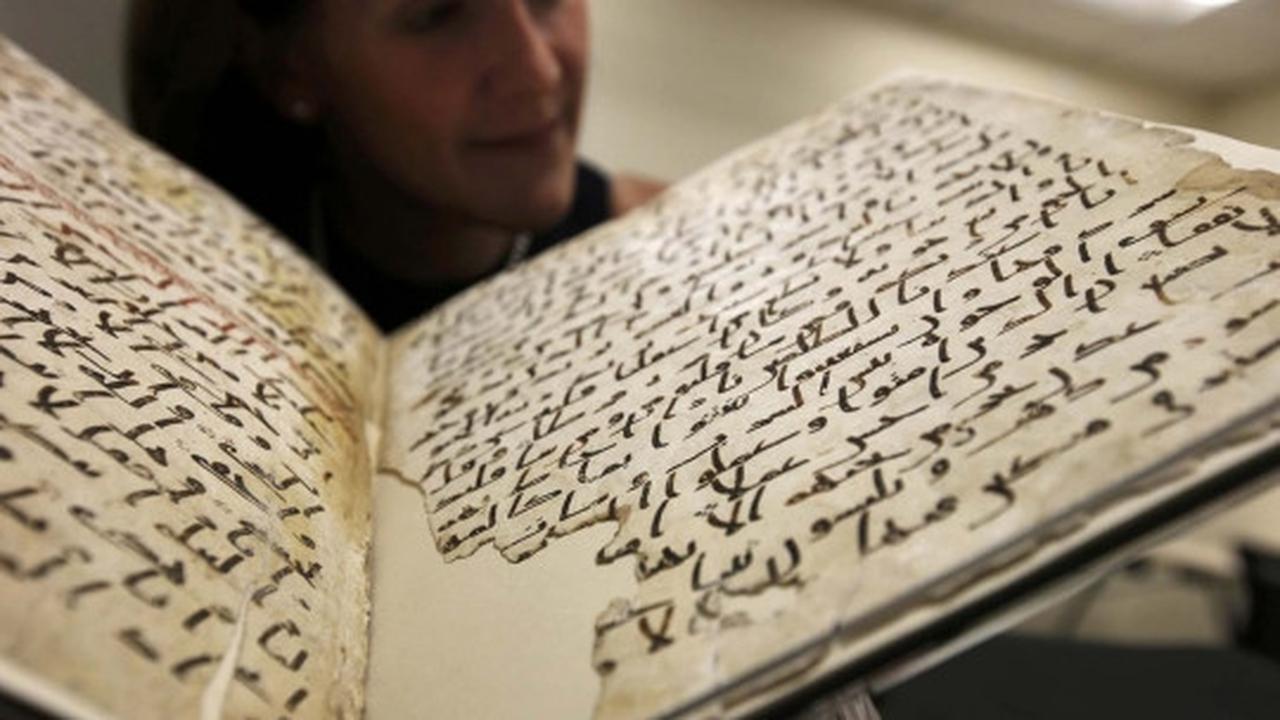 Ini lembar Alquran berusia 1.370 tahun yang ditemukan di Inggris