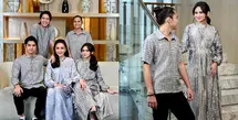 Maia Estianty bersama ketiga putranya, Al Ghazali, El Rumi, dan Dul Jaelani menjalani sebuah pemotretan brand modest fashion lokal. [@geulis.id]