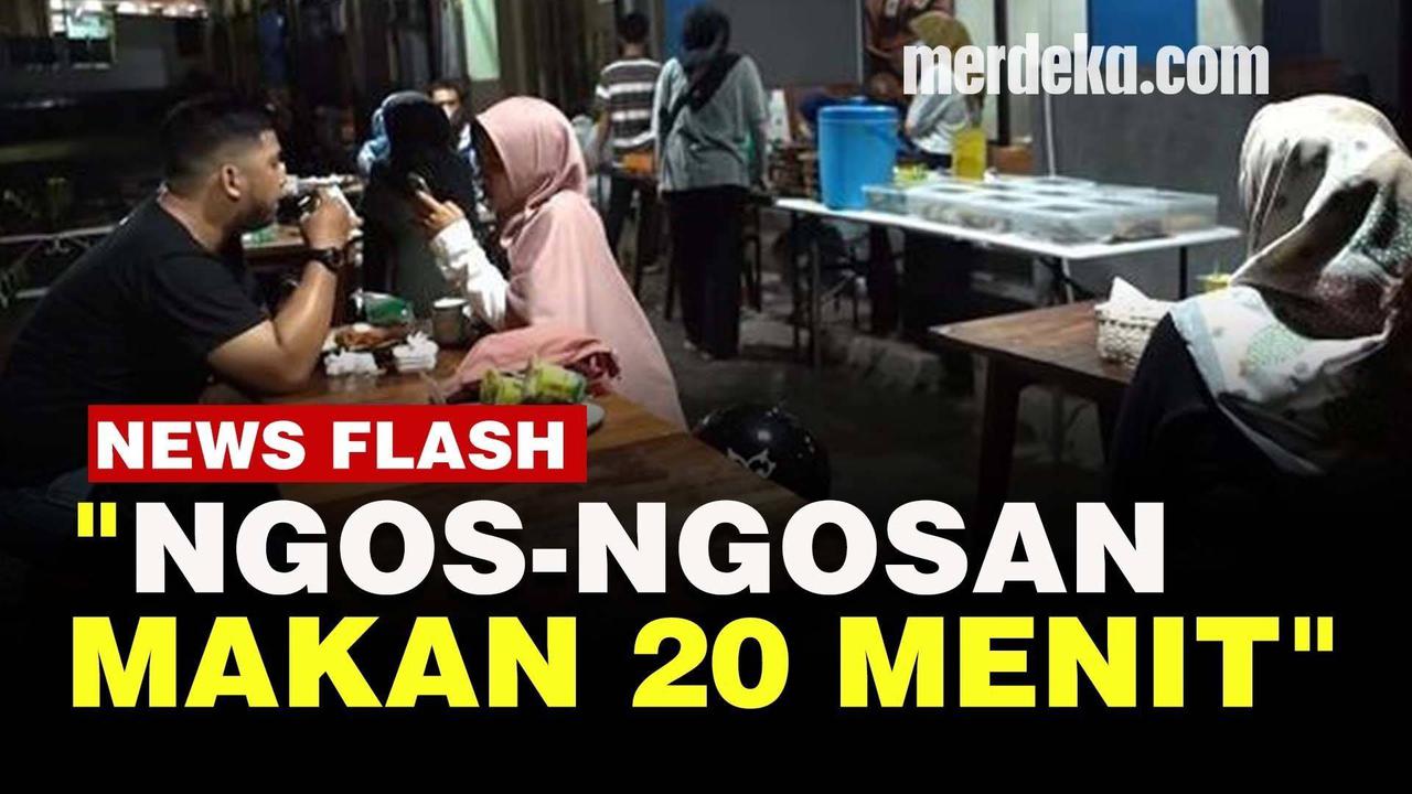 VIDEO: Polemik Makan 20 Menit, Bima Arya Seperti Sahur Kesiangan