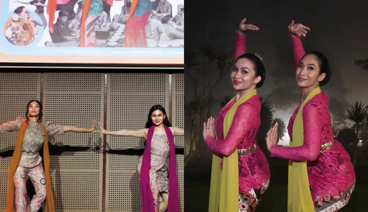 Ariel Tatum dan Happy Salma berduet jadi penari Jaipong di acara seni bertajuk Sukabumi 1980. Keduanya menunjukkan kebolehannya dengan menari Jaipong bersama [@happysalma]
