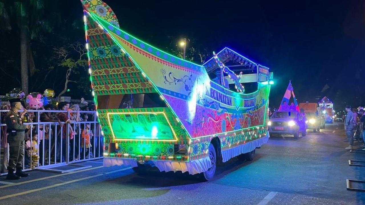 Semarak Pawai Takbir Idul Fitri Batam 1447 H: 77 Mobil Hias Pukau Masyarakat