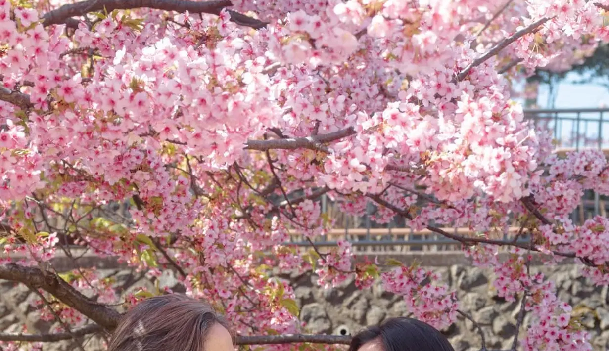 Pesona cantik Natasha Wilona makin maksimal dengan rambut panjang yang digerai rapi [@natashawilona12]